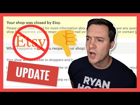 What is Etsy Doing...? (7-Figure Seller / Top 100 Shop SUSPENDED!)