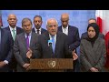 (EN/AR) Arab Group on Security Council Veto on Gaza Resolution | Security Council | United Nations