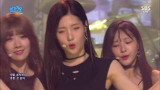 160710 DIA - On The Road ft. IM66 (Rock Ver.) @ SBS Inkigayo (1080p/50FPS)