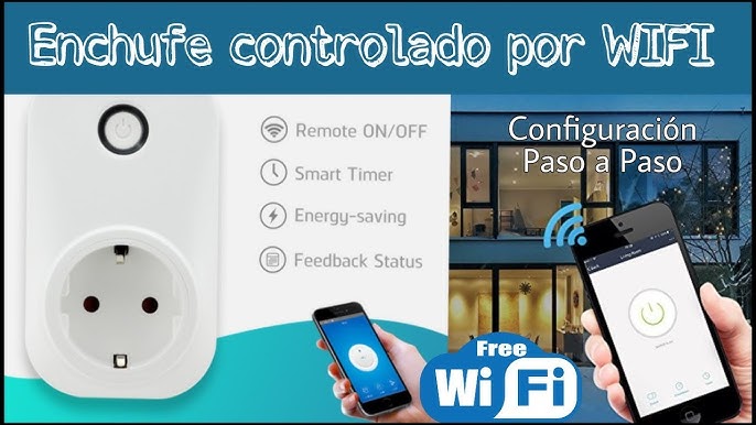 Smart life configuración de enchufe inteligente wifi TUTORIAL 2023 tuya  smart 