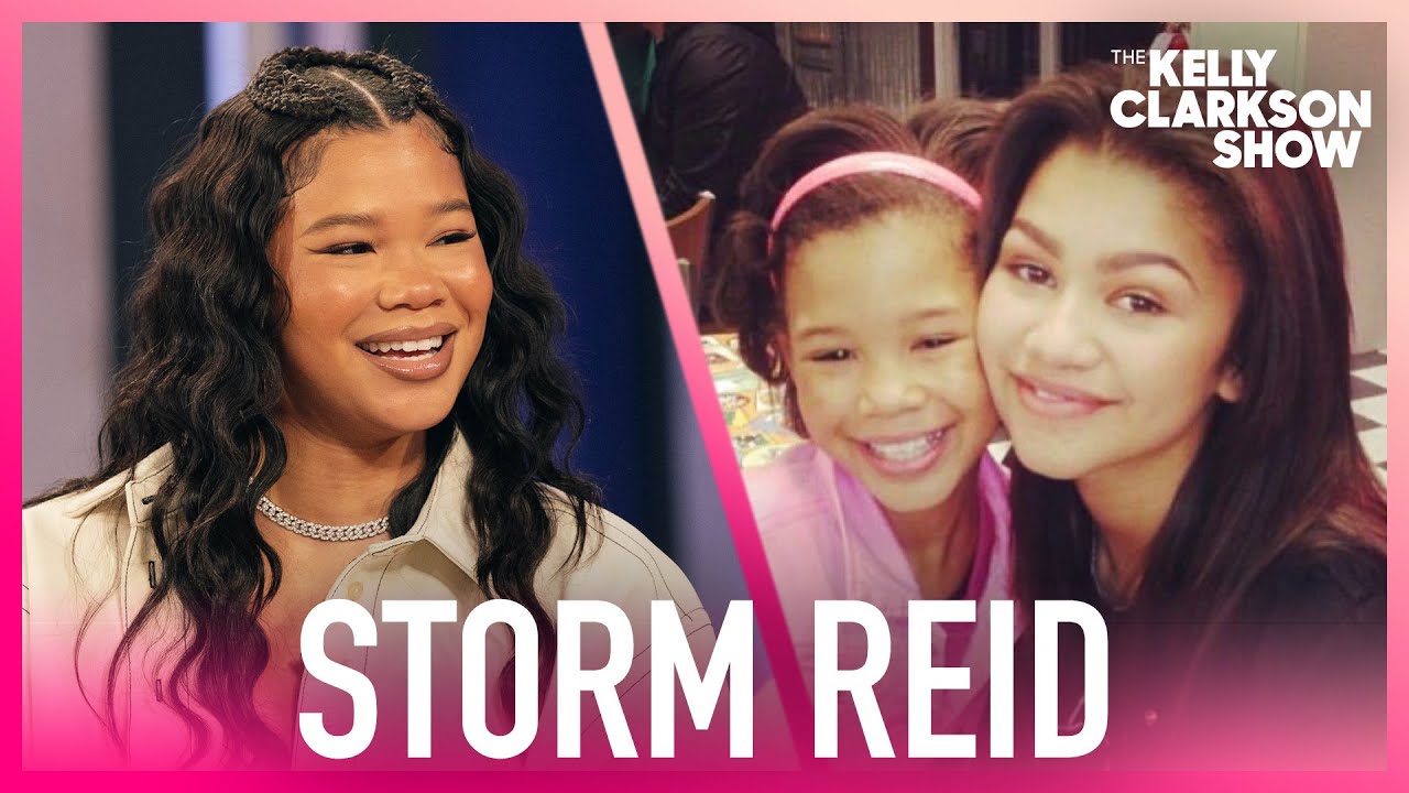 Storm Reid Met 'Euphoria' Co-Star Zendaya At Ben & Jerry's —  See The Throwback Photo!