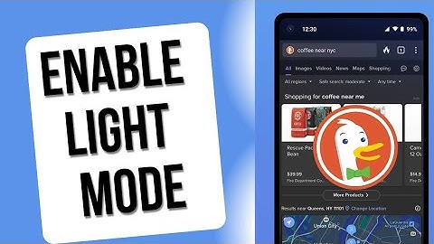 How to Enable Light Mode in DuckDuckGo 2025?
