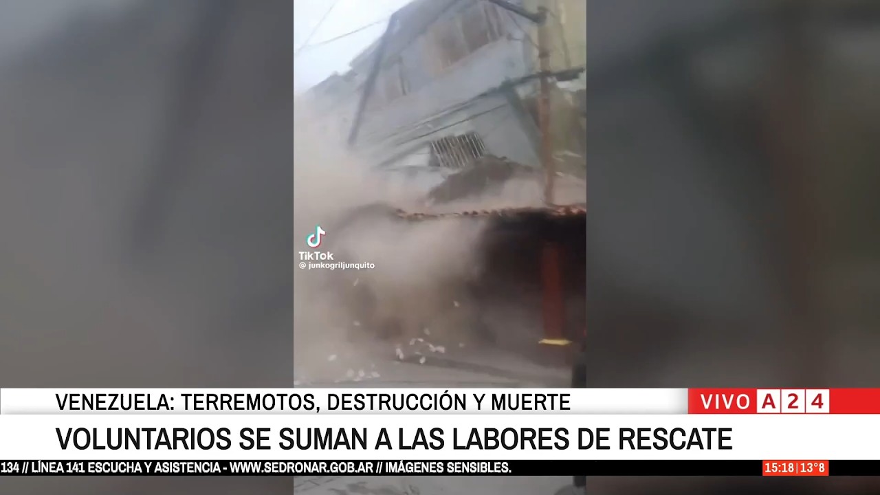 🔴 TERREMOTO EN PRIMERA PERSONA: ASÍ SE VIVIÓ EL MOMENTO DEL SISMO EN  VENEZUELA