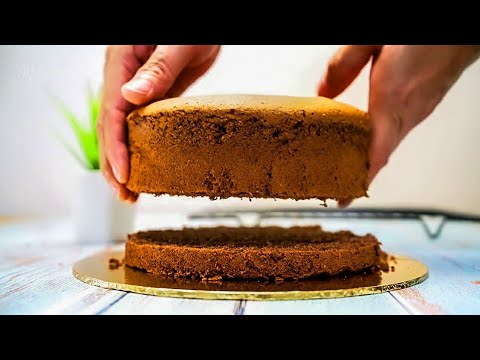 Tutorial Memasak Resepi Kek Sponge Coklat Sukatan Cawan ...