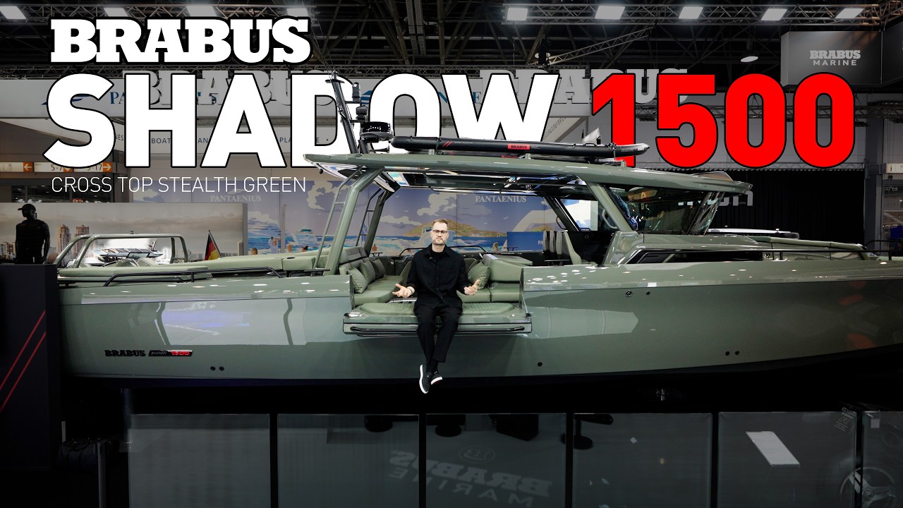 BRABUS Shadow 1500 Cross Top – erstmals in Düsseldorf | boot 2026