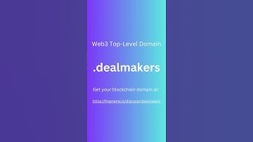 Get your Web3 blockchain profile domain on .dealmakers (https://freename.io/discover/dealmakers)