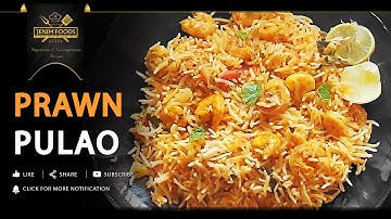 Prawn Pulao Recipe | Prawn Pulao with Coconut Milk | Shrimp Pulao
