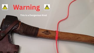 Warning - Dangerous Knot ! or is it the most useful?  (Easy way to tie the Constrictor knot.)