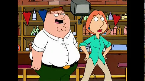 Family Guy- lois beats up new yorkers
