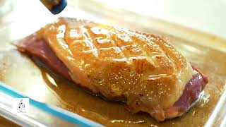 About duck breast and a classic recipe: Classic Seared Duck Breast with Red Wine and Berry Sauce