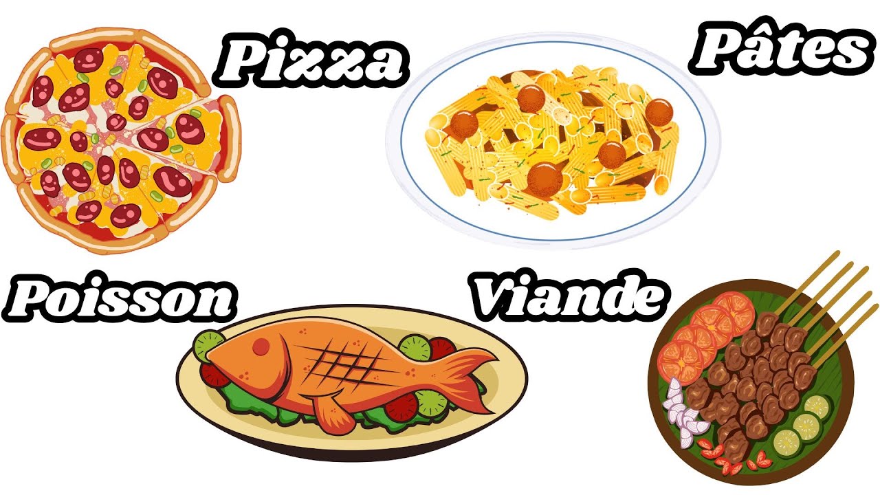 Easy French | Learn French | International Dishes | Les plats internationaux en français