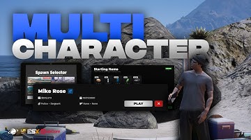 FiveM Multicharacter Script - Identity, Spawn Selector and Loading Screen [ESX/QB/QBOX]