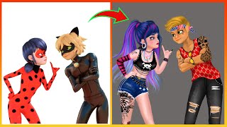 Miraculous Ladybug Catnoir Dress Up Bad Guys - Miraculous Clothes SWITCH UP Fashion