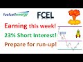 #FCEL stock 🔥Earning Catalyst, High short interest! What we expecting this week?Technical Analysis!
