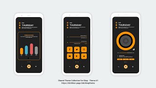 [Free] Shared Theme Collection for Klwp Vol 2 - Theme #1 Information
