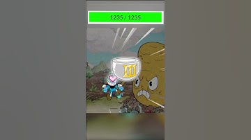 How Much Damage Each Super Attack Deals With Mugman #cuphead #mugman #cupheaddlc #gaming