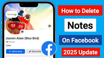 How to Delete Notes On Facebook Profile (2025 New Update) | Remove Notes On Facebook Profile