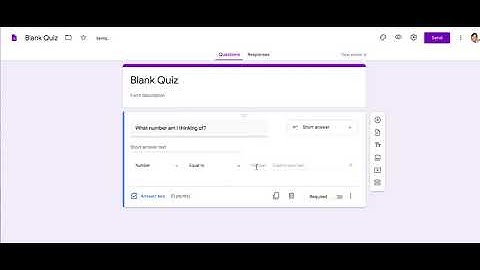 Response Validation Feature on Google Forms