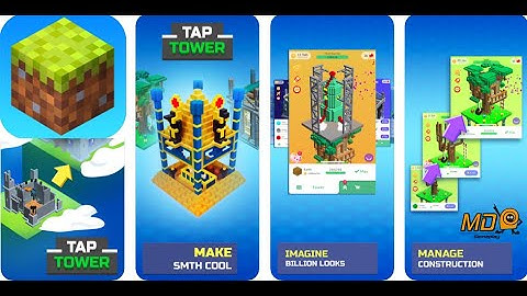 TapTower - Idle Building Game - Gameplay IOS & Android