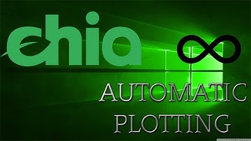 How To Auto Plot CHIA In Windows 10! EASY
