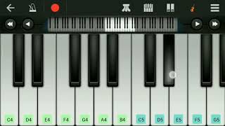 Netru mun iravil song theme - Alapaiyuthey song | notes | perfect piano |