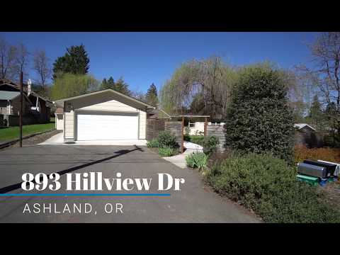 893 Hillview Dr, Ashland, OR home video tour