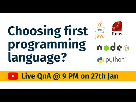 How To Select First Programming Language? - YouTube