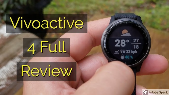 Garmin vívoactive 4s, Montre connectée GPS