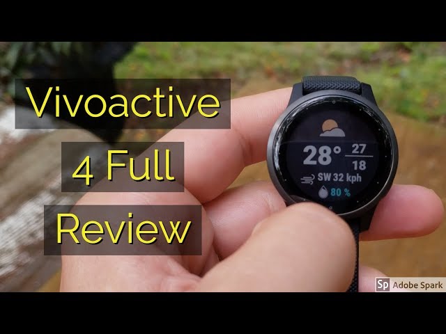 Garmin Vivoactive 4 In-Depth Review - The Best We've Seen Yet.