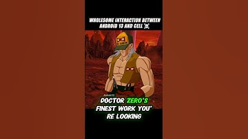 Wholesome Interaction Between Android 13 And Cell Lol 🥶 #crashout #android13 #sparkingzero #dbz