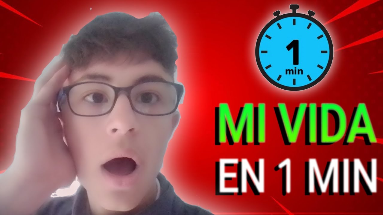Mí vida en 1 minuto 