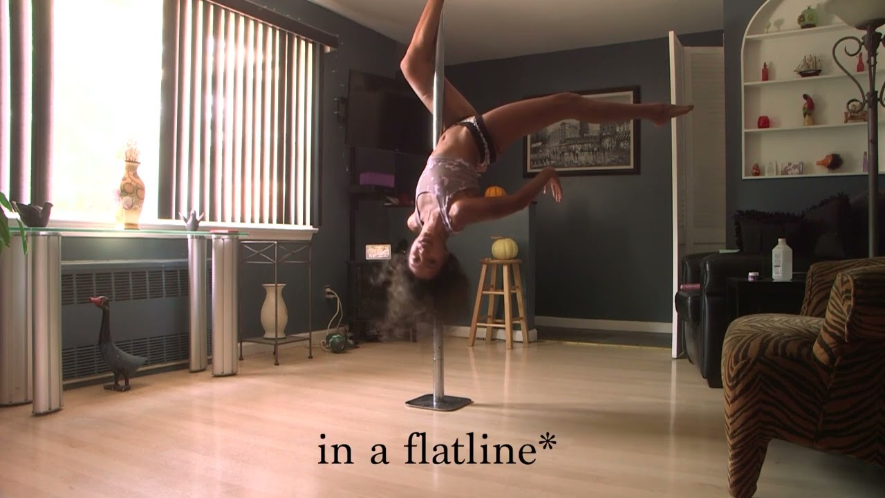 Invert into Inside Leg Hang into Flatline (2 Min)