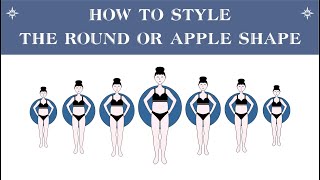 How To Dress Your Body Type / The Round Or Apple Shape / Tips & Tricks screenshot 1