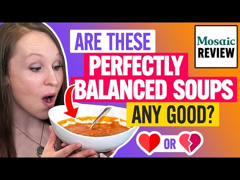 Mosaic Foods Review: How Good Are The Soups? (Taste Test)  @Mealkite