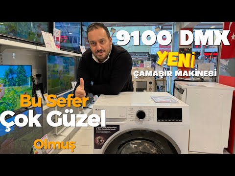 9100 DMX Yeni Arçelik Çamaşır Makinesi Detaylı İnceleme Videosu/ 9 Kg Kapasiteli 1000 Devir 9100 DMX