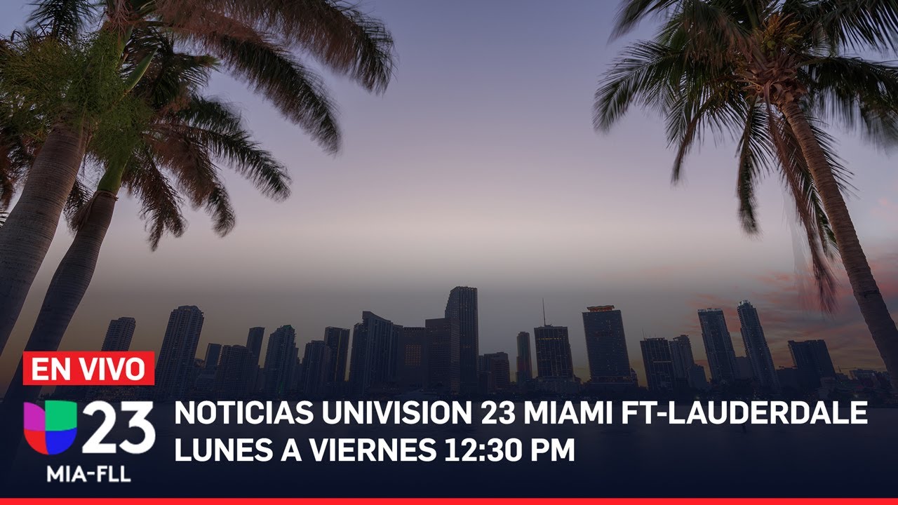 ⁣Noticias Univision 23 Miami | 12:30 PM, 31 de marzo de 2023 | EN VIVO