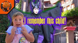 Maleficent REMEMBERS THIS CHILD! HALLOWEEN 🎃 Is back at Disneyland Vlog! Happy Birthday Adelynn!