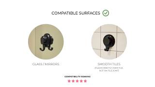 Tutorial Part 2/2 - Bestlock suction cups wall storage solutions compatibility guide | Compactor ®