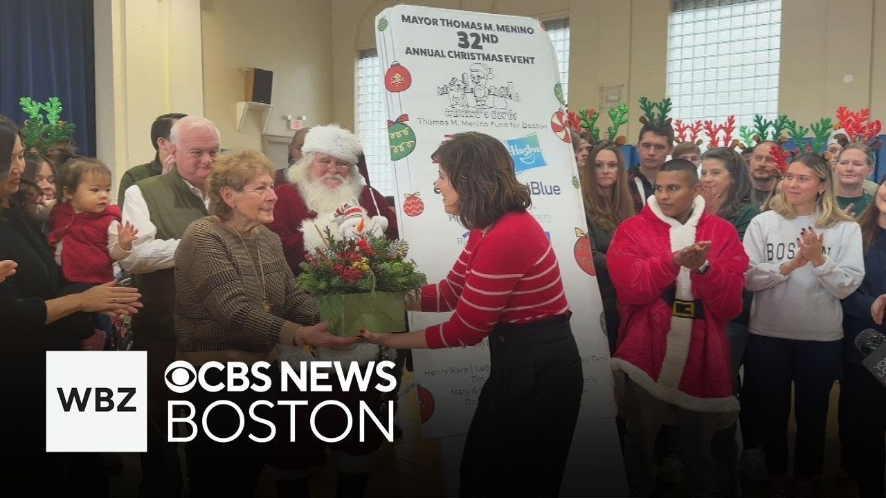 Menino family hosts 32nd annual Christmas toy drive in Boston