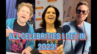 Meeting Celebrities 2023 Compilation (Seth Green, James McAvoy, Rob Lowe, Susan Sarandon, and More!)