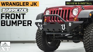 Jeep Wrangler JK Barricade Trail Force HD Front Bumper Review & Install