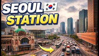 The Ultimate Shopping & Travel Spot || Seoul Station & Lotte Outlets ||서울역 & 롯데 아울렛 🚆🛍️