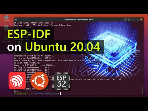 How to setup ESP-IDF on Ubuntu 20.04.1 for ESP32 programming