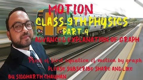 Graphical representation of equation of motion|Motion Part-4|class-9th|Physics|NCERT|Notes