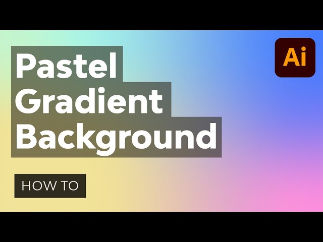 Dòng gradient background khúc xạ giữa những gam màu pastel tạo nên sự nhẹ nhàng và thanh lịch. Hãy tham khảo bức ảnh này để có được những ý tưởng thiết kế gradient background pastel đẹp và nổi bật.