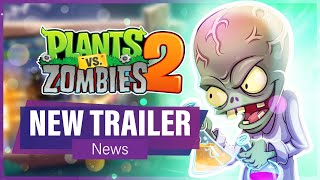 Plants vs Zombies 2 Got a NEW TRAILER (News) | PopCap Updates PvZ 2 App Store Trailer & Screenshots