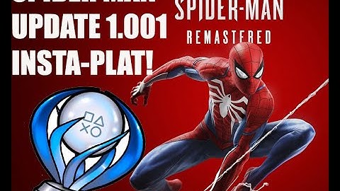 Spider Man REMASTERED how to save transfer and instant-platinum! How to get all trophies instantly!