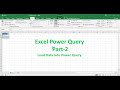 Power Query में Data Load करें | Excel, CSV और Other Sources से Import करना सीखें | हिंदी ट्यूटोरियल