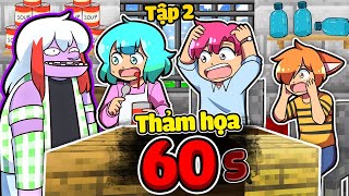 HIHA VÀ YUMMIE BẤT NGỜ KHI CON GÁI ABY BIẾN NHIỄM CHẤT ĐỘC*MINECRAFT THẢM HỌA 60 GIÂY 😖🤮