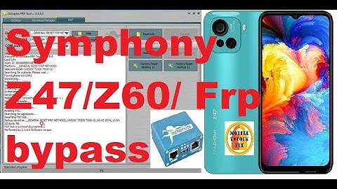 Symphony Z47 Frp bypass Octoplus FRP Tool by Mobile Unlock Fix